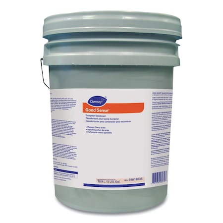 Diversey Good Sense Dumpster Deodorant, Cherry, 5 gal 95618635